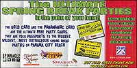 The Ultimate Spring Break Parties Ad