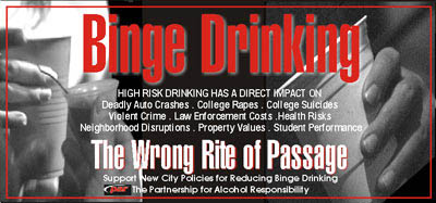 binge drinking